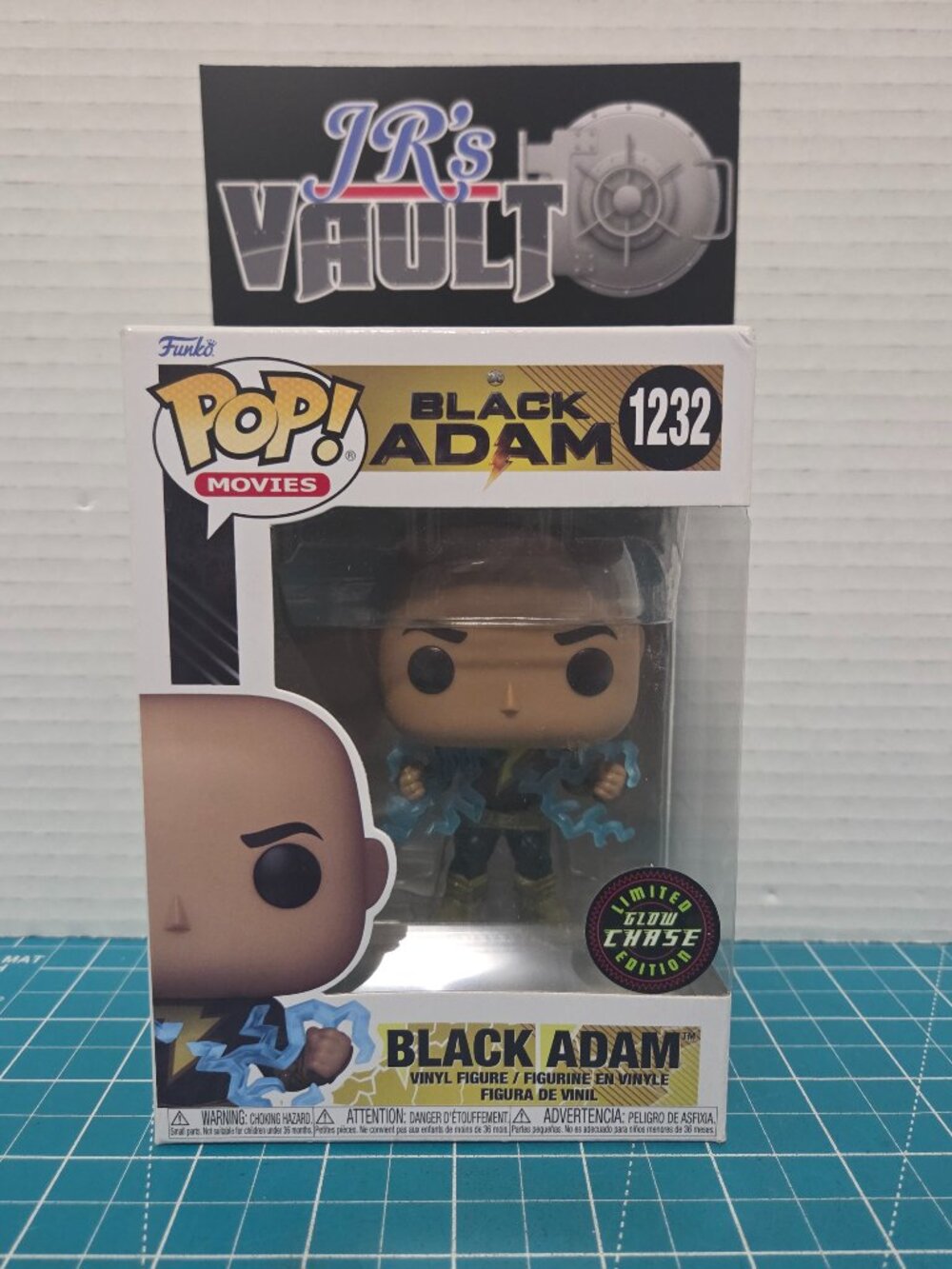 Funko POP Movies DC Black Adam Chase GITD 1232 Vinyl Figure